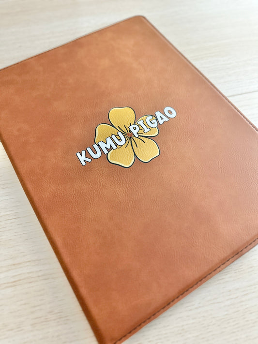 Custom Faux Leather Notebook
