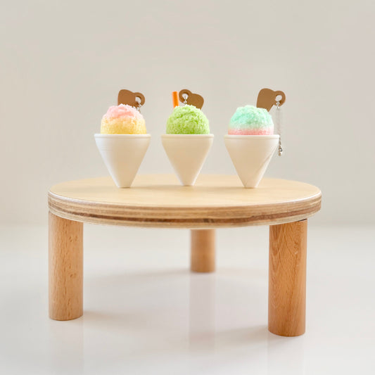 Shave Ice Fidget Clicker Keychain — Choose Your Color & Style | Hawaii Snow Cone Clicker Toy