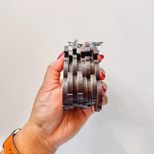 Personalized Stethoscope Floral Wooden Keychain