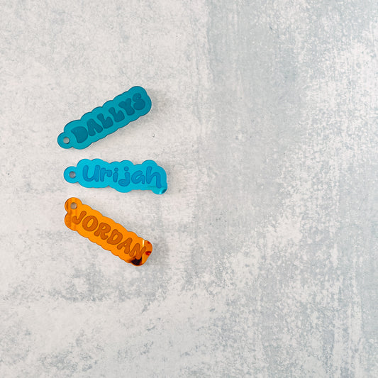 Mirrored Acrylic Keychain