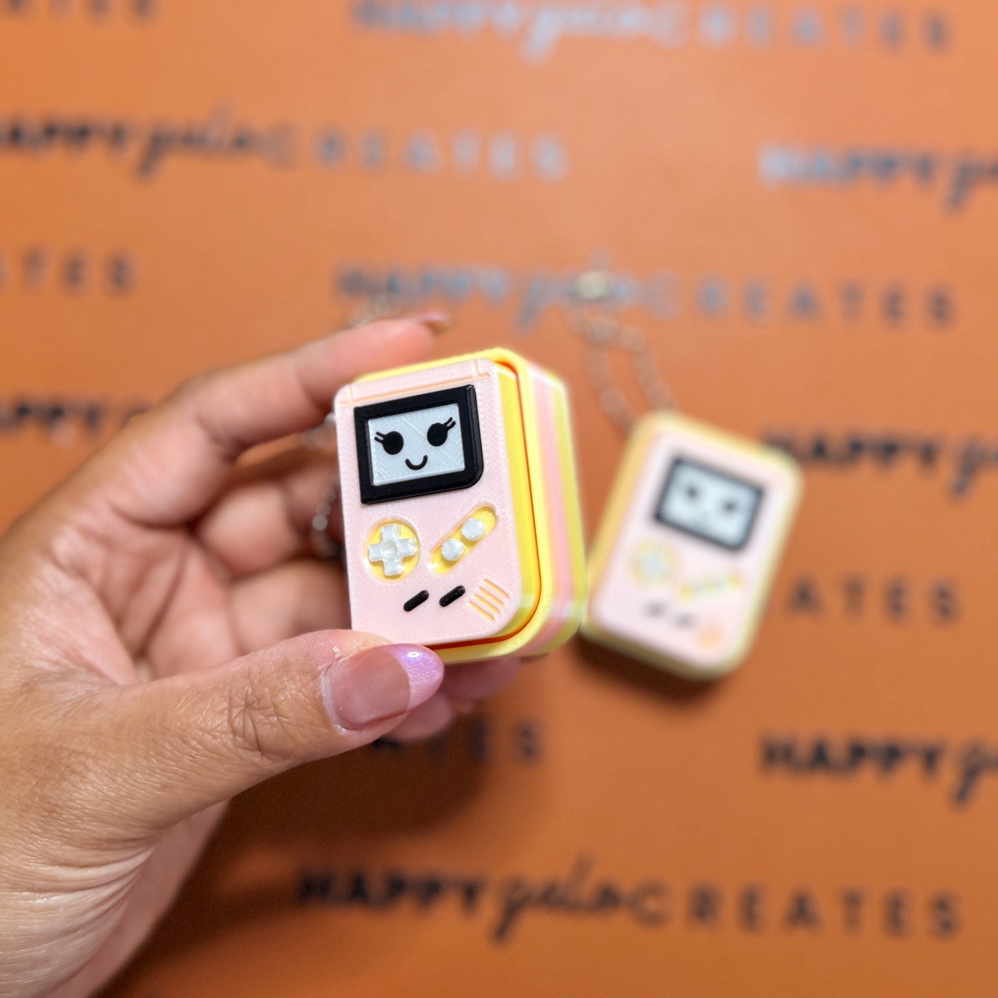 Gameboy - Fidget Clicker Keychain