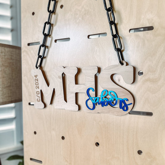 Graduation Chain Lei - Maui High School -MHS