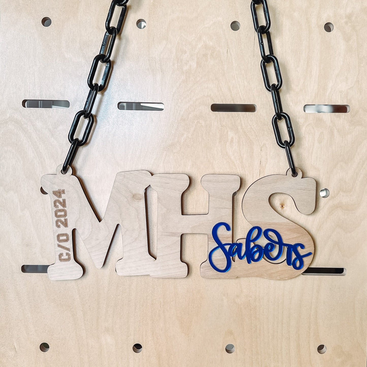 Graduation Chain Lei - Maui High School -MHS