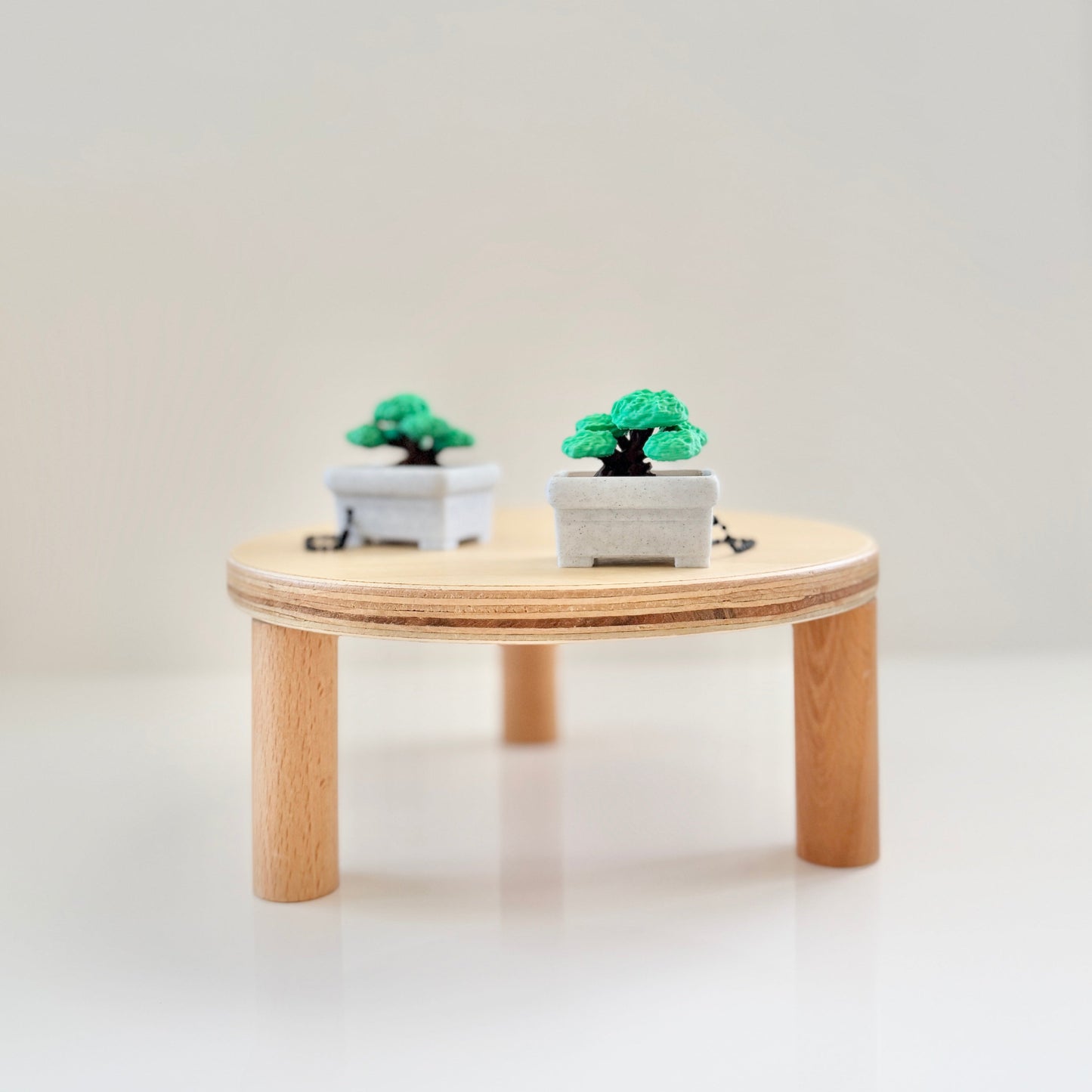 Kawaii Bonsai Tree Fidget Clicker Keychain — Miniature Zen Desk Toy | Plant Lover Clicker
