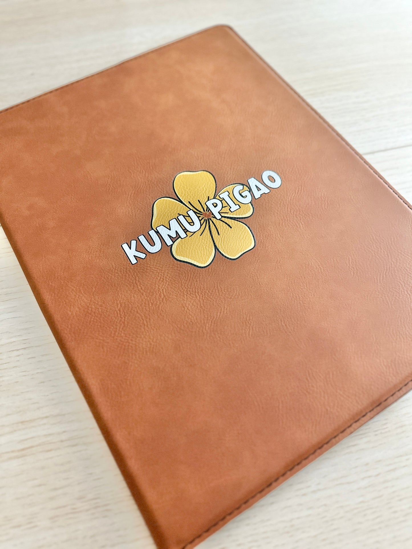 Custom Faux Leather Notebook