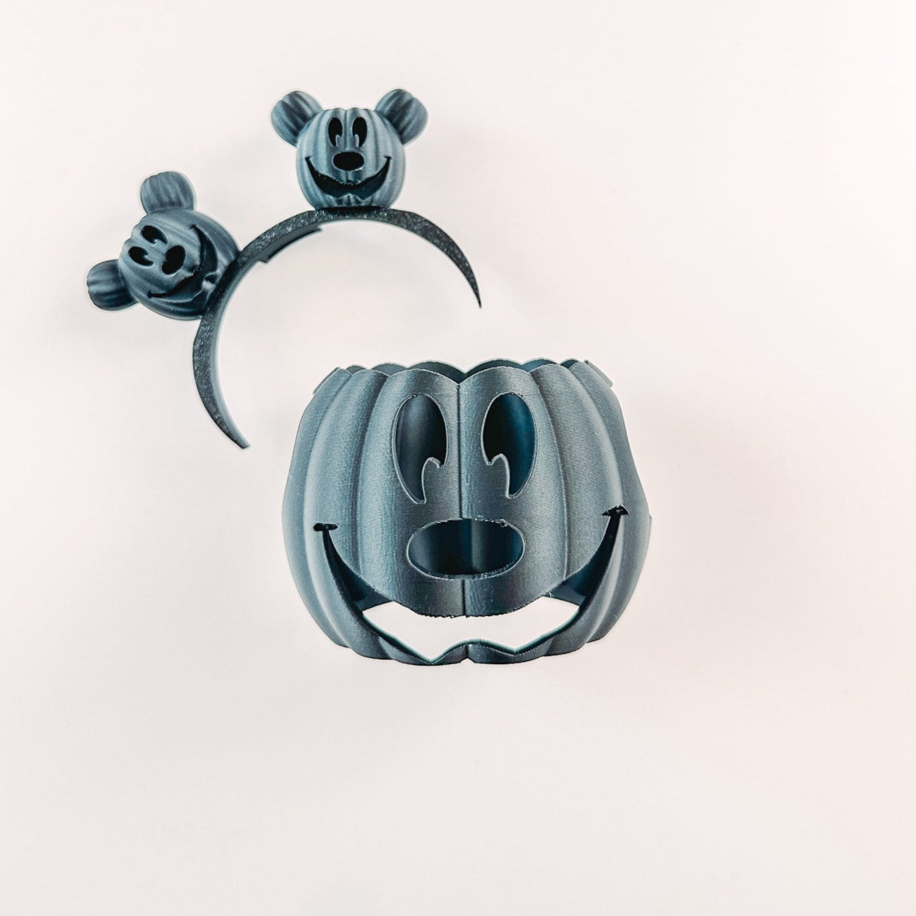 Pumpkin-Inspired Labubu Doll Headband and Clothing Set – 3D Printed Halloween Jack-o’-Lantern Collectible Accessories