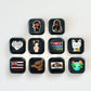 Pick It Click It Bar — 5-Piece Customizable Clicker Set | Choose Your Own Custom Printed Tiles | DIY Fidget Bar