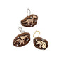 Dinosaur Fossil Fidget Clicker Keychain — Choose Your Dino | T-Rex, Pterodactyl or Triceratops
