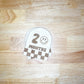Baby Monthly Milestone Markers - Retro/Skater Vibes