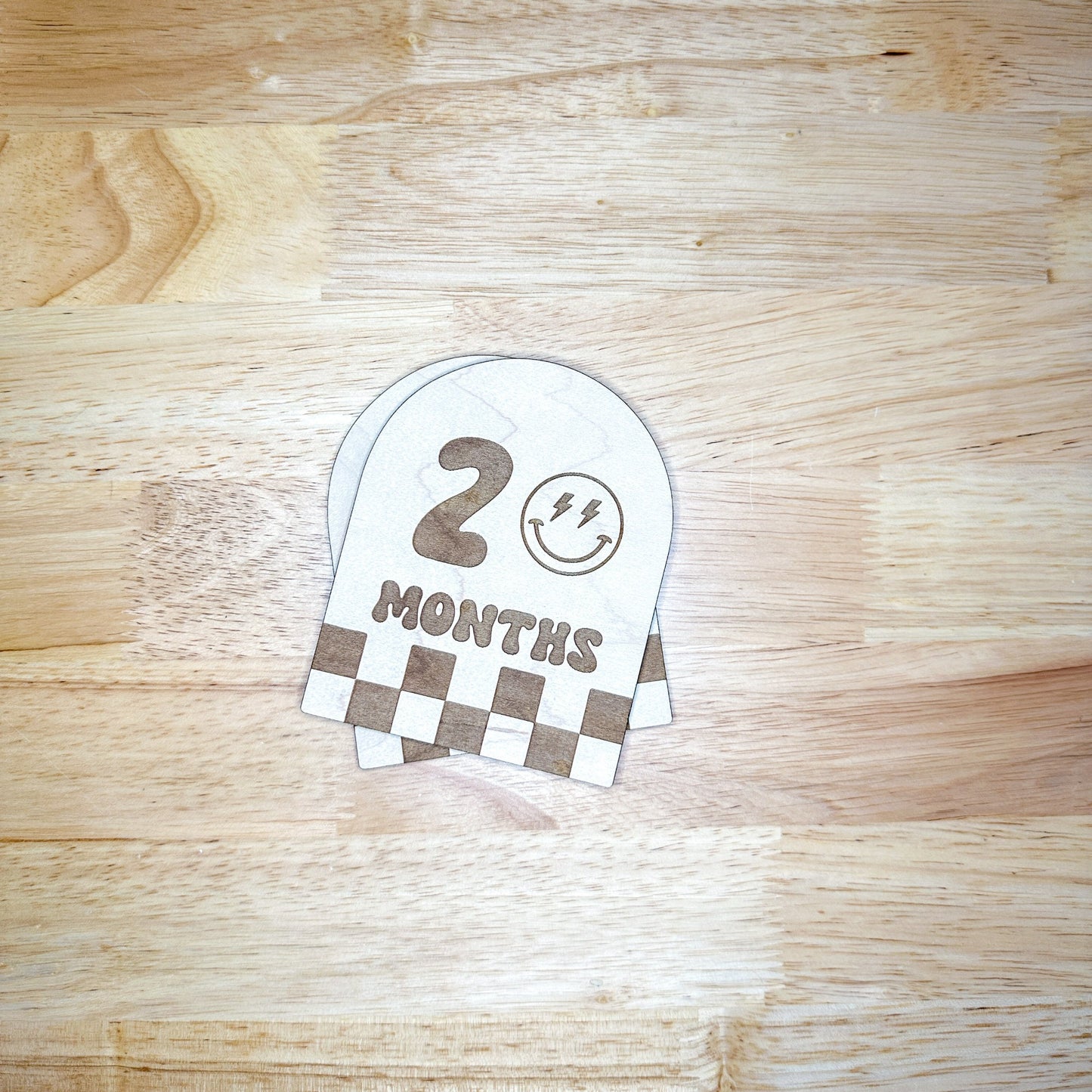 Baby Monthly Milestone Markers - Retro/Skater Vibes