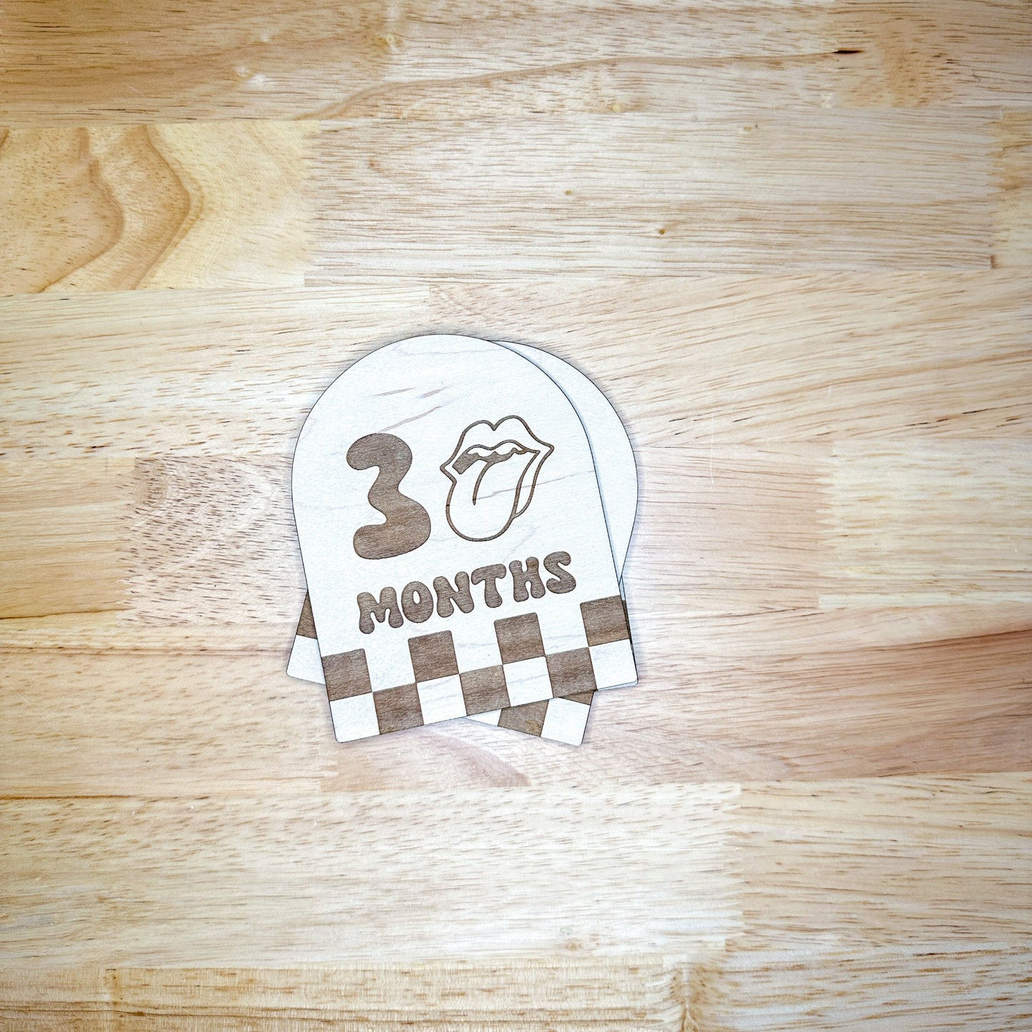 Baby Monthly Milestone Markers - Retro/Skater Vibes