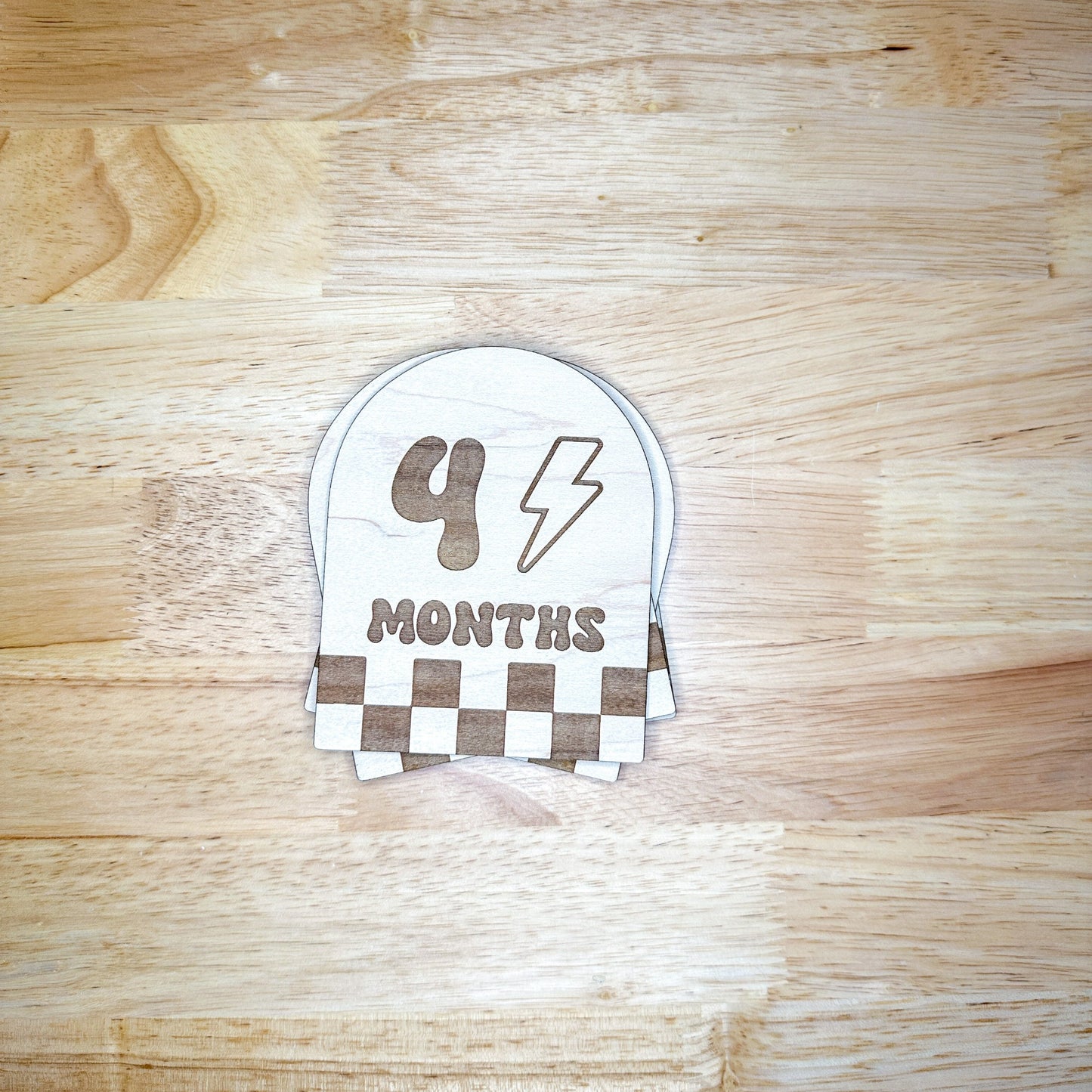 Baby Monthly Milestone Markers - Retro/Skater Vibes