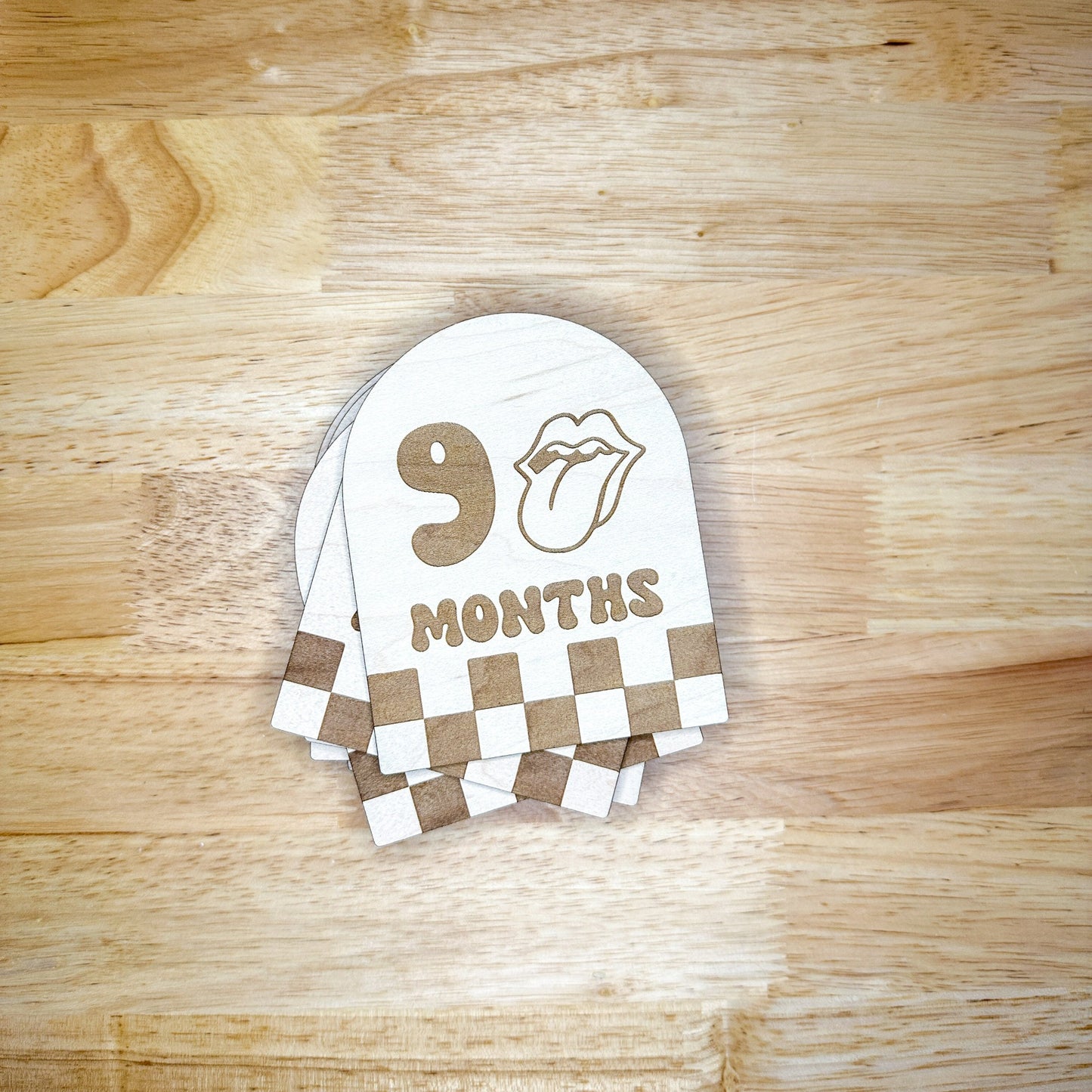 Baby Monthly Milestone Markers - Retro/Skater Vibes