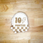 Baby Monthly Milestone Markers - Retro/Skater Vibes