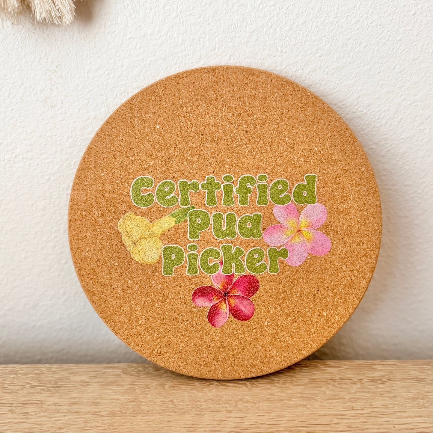 Cork Trivet – 8” Round Heat-Resistant Trivet