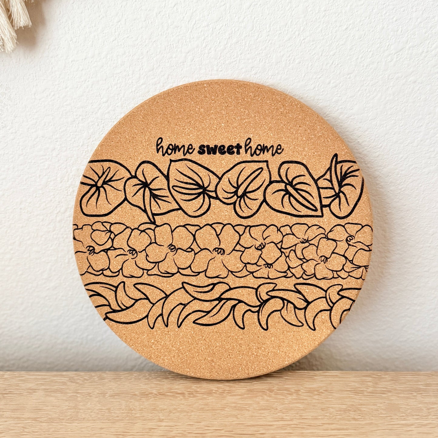 Cork Trivet – 8” Round Heat-Resistant Trivet