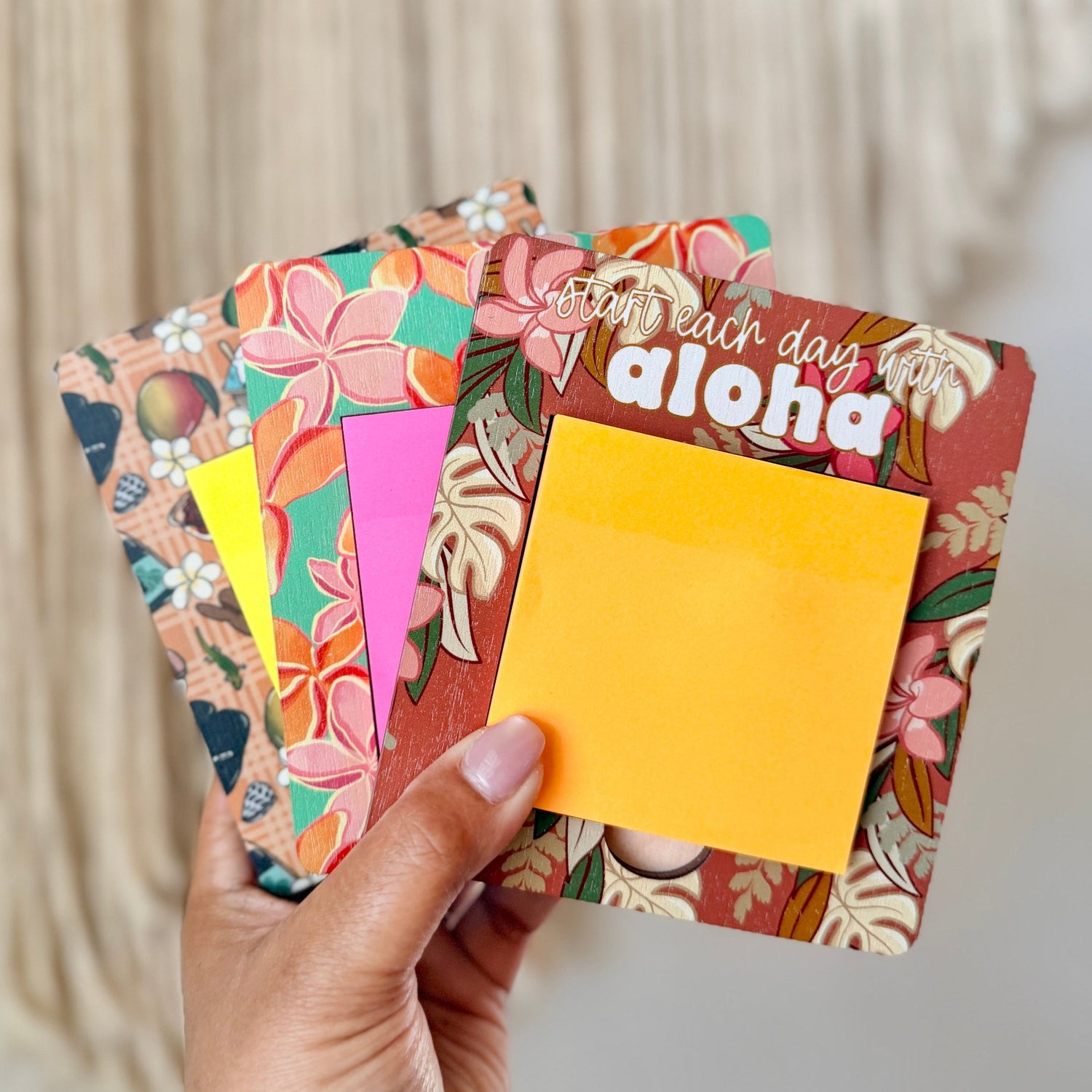 Sticky Note & Pen Holders