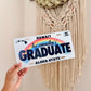 Hawaiʻi Graduate License Plate Sign – Ho‘omaika‘i Keepsake (Personalized Name)