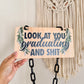 Look at You Graduating and Sh*t Wood Chain Lei – Graduation Gift