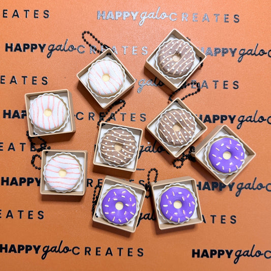 Donut - Fidget Clicker Keychain