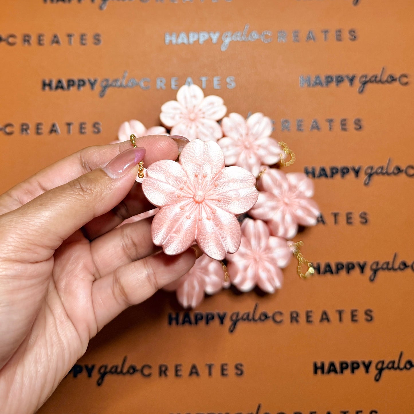 Sakura - Fidget Clicker Keychain