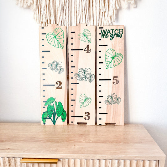 Keiki Kalo Growth Chart – Wooden Height Ruler for Kids
