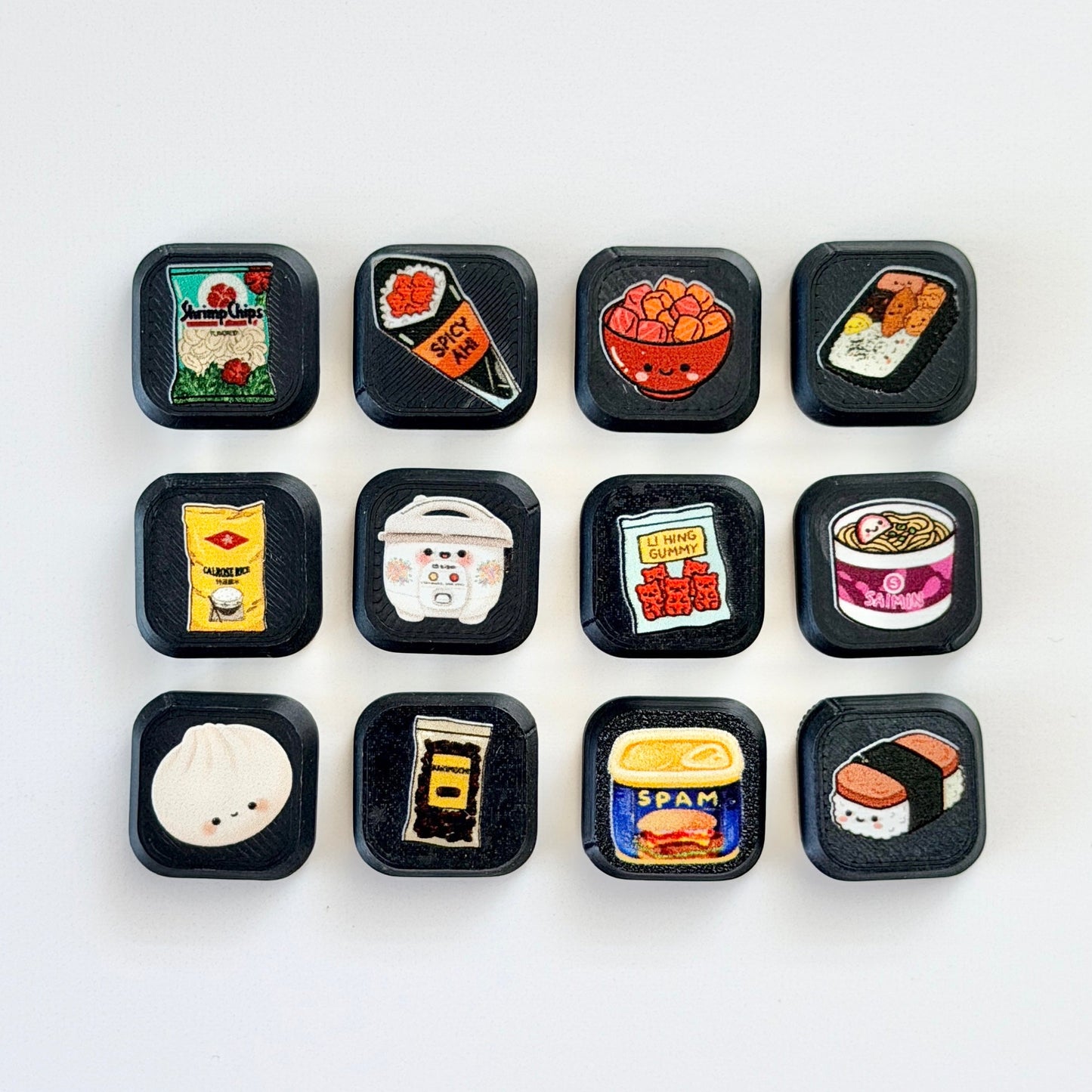 Pick It Click It Bar — 5-Piece Customizable Clicker Set | Choose Your Own Custom Printed Tiles | DIY Fidget Bar
