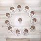 Baby Monthly Milestone Markers - Rainbow 12pk
