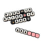 Pick It Click It Bar — 6-Piece Customizable Clicker Set | Choose Your Own Custom Printed Tiles | DIY Fidget Bar