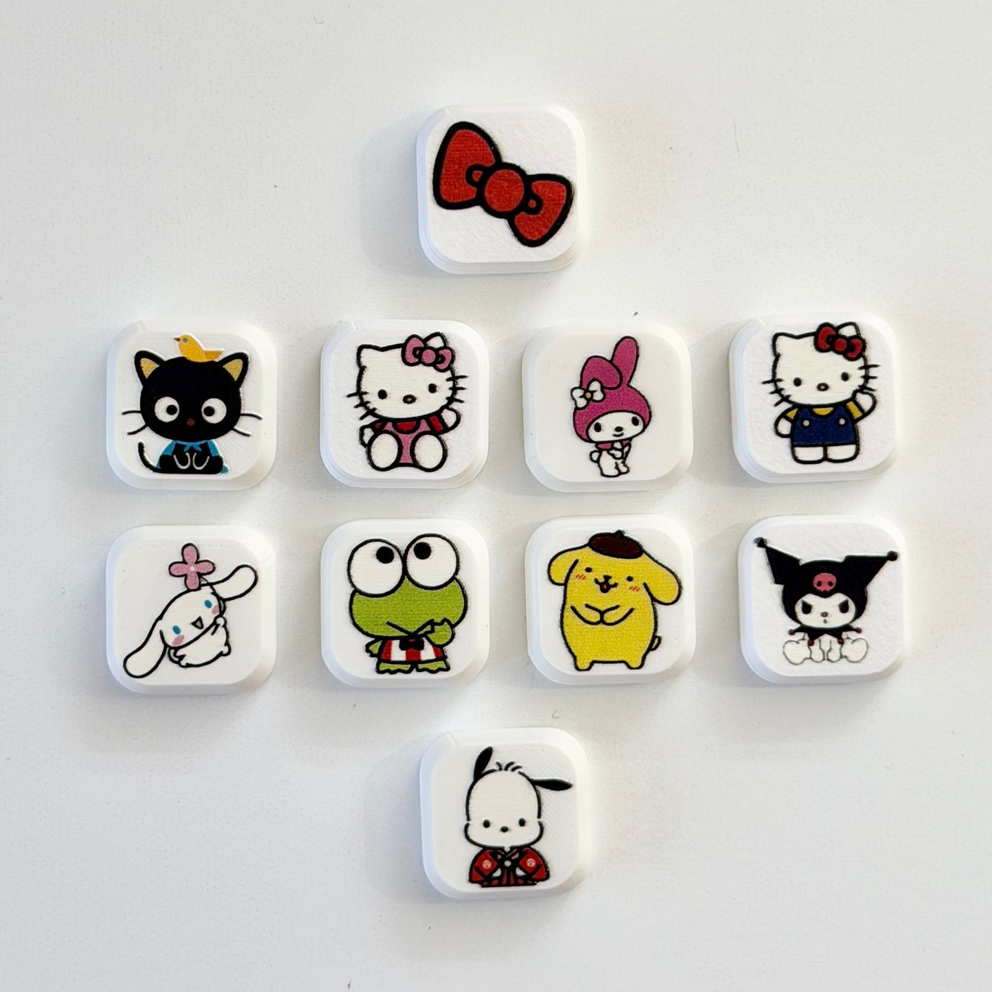 Pick It Click It Bar — 5-Piece Customizable Clicker Set | Choose Your Own Custom Printed Tiles | DIY Fidget Bar