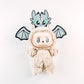 Plush toy with a dragon head on a white background
