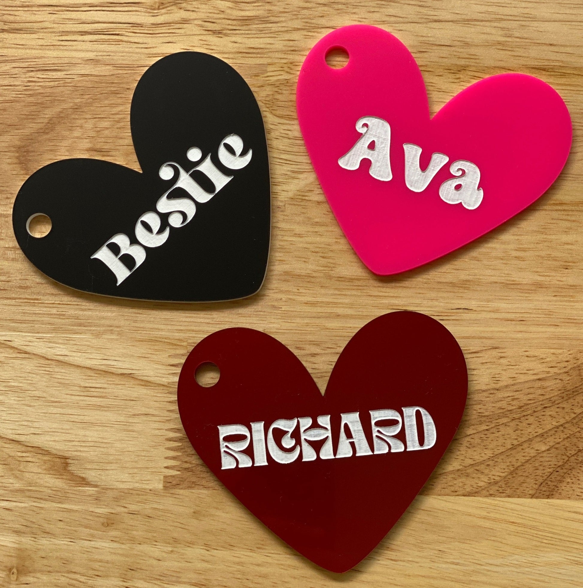 Personalized Valentines Basket Tag