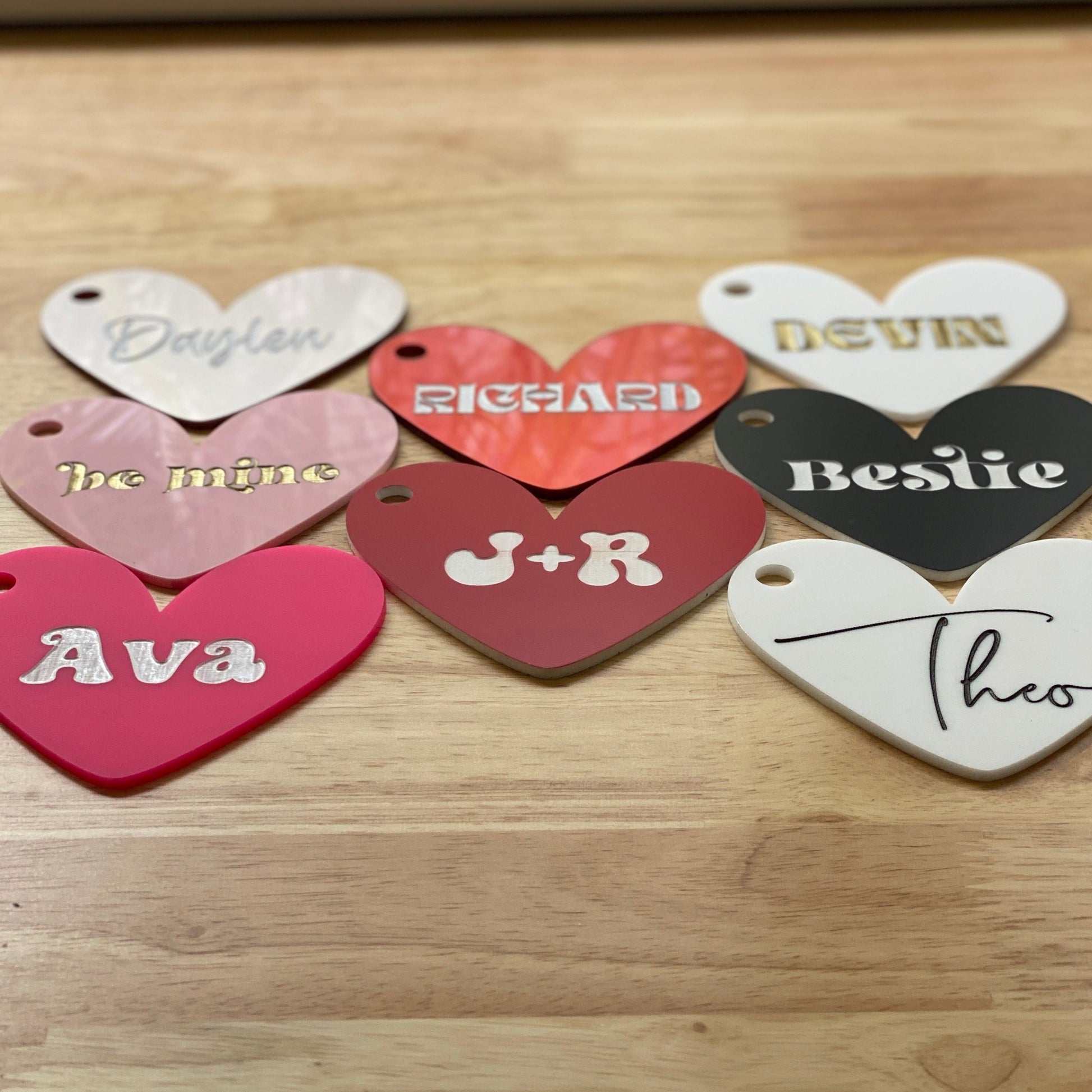Personalized Valentines Basket Tag