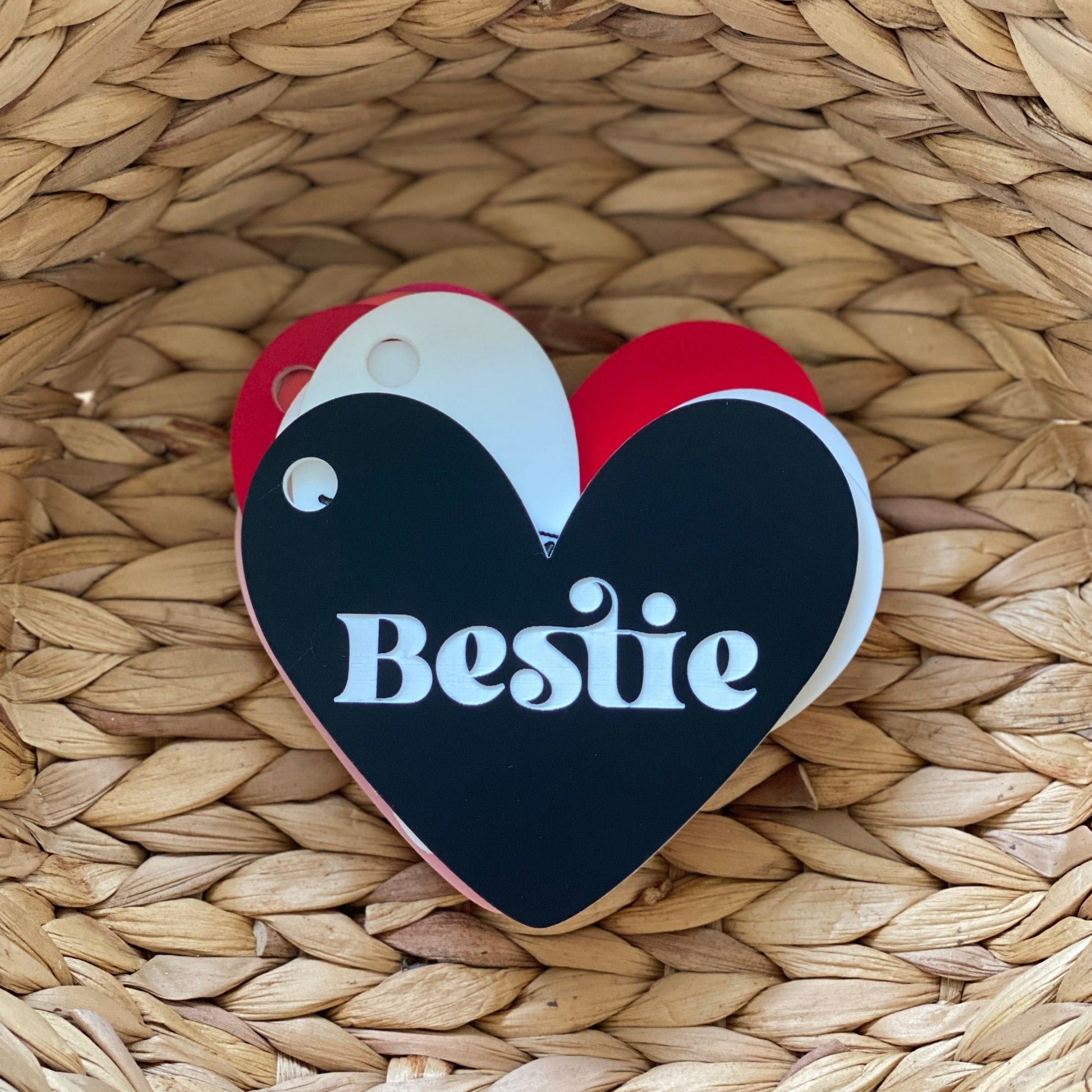 Personalized Valentines Basket Tag