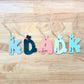Personalized Easter Basket Bunny Tag